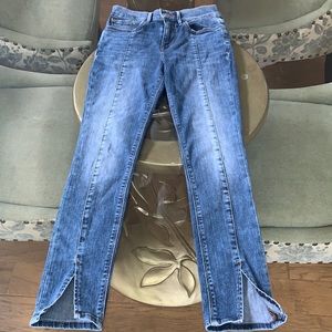 Express Jeans Mid Rise / Size 26 / Center Stitch